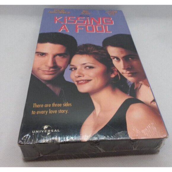 Kissing a Fool VHS Jason Lee David Schwimmer Mili Avital Doug Ellin Sealed - Picture 7 of 9